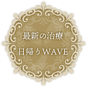 最新の治療 日帰りWAVE