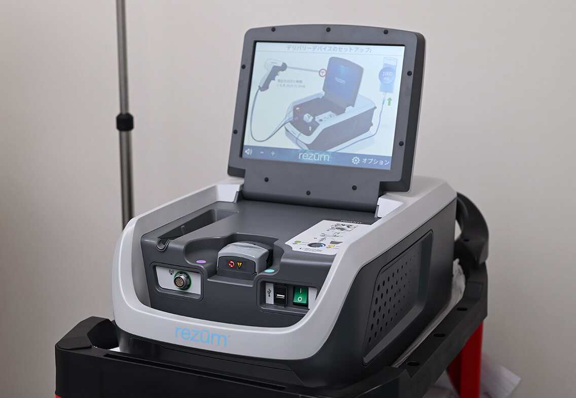 Rezumシステムの機器