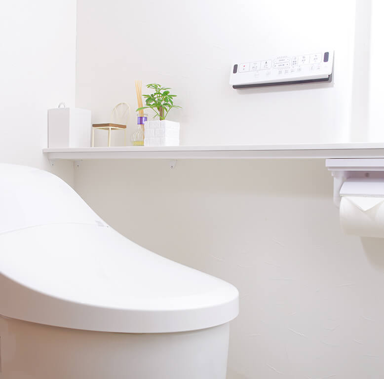 清潔なトイレのイメージ